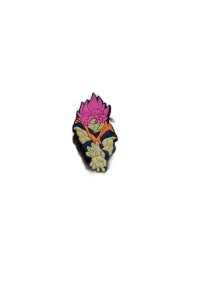 Pin’s Goku pink hair