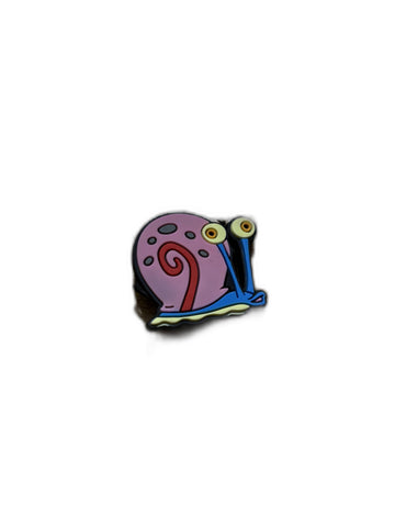 Pin’s Gary l’escargot BOB l’éponge.